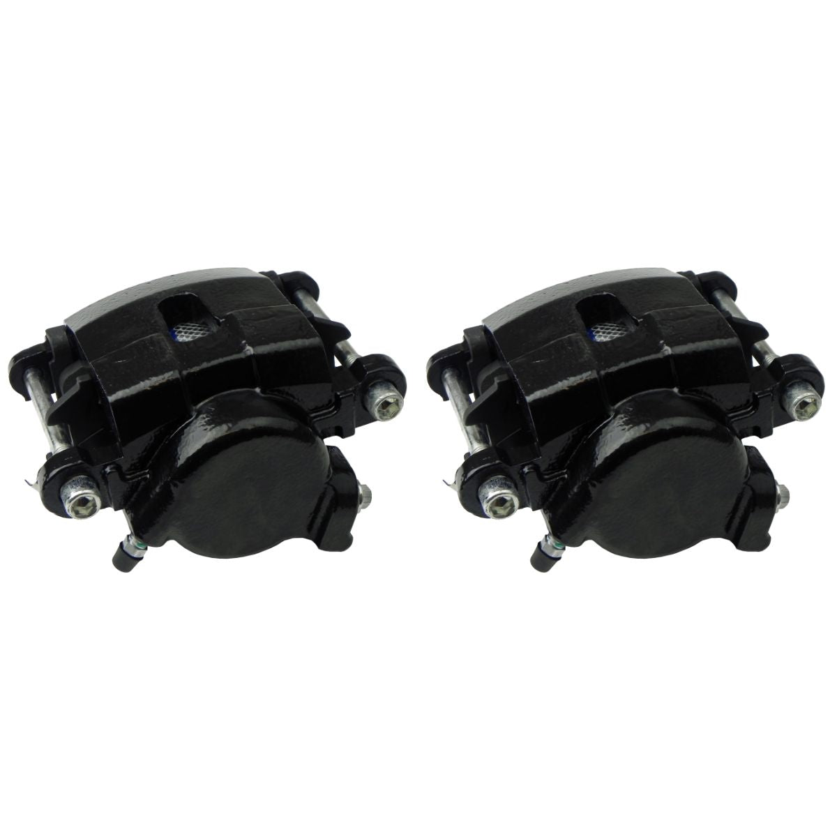 1967-69 GM F-Body, 1968-74 X-Body Rear Single Piston Caliper Without Parking Brake Lever Staggered Shocks 2pc