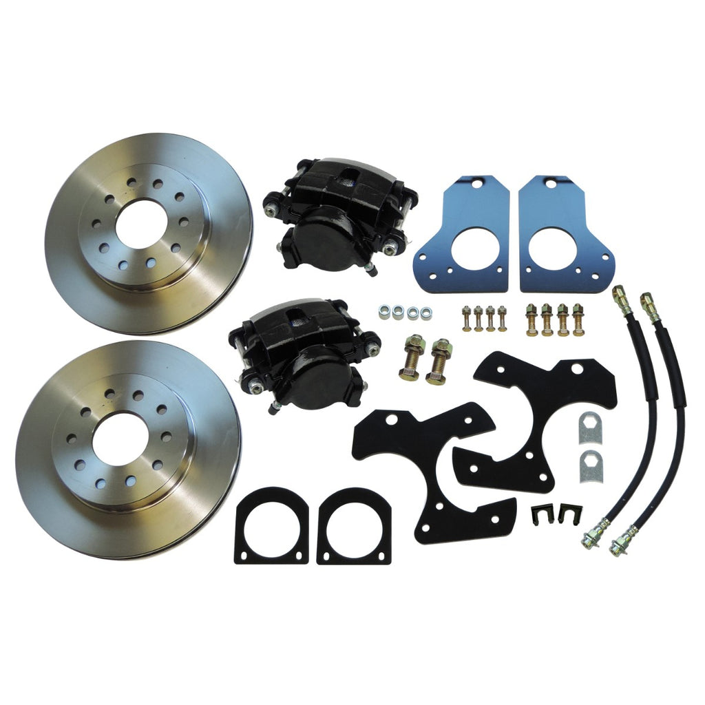 1978-87 GM G-body 1982-93 Camaro, Firebird, 1982-1992 S-10, S-15 Rear Disc Brake Conversion Kit with Stock Rotors No Parking Brake