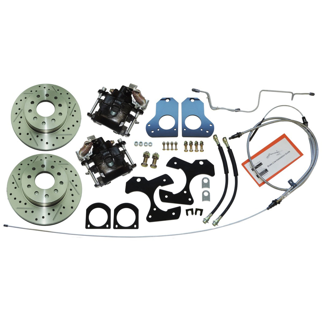 G Body Rear Disc Brake 1978-87 GM G-Body Rear Disc Brake Conversion With Cross Drilled And Sl ...