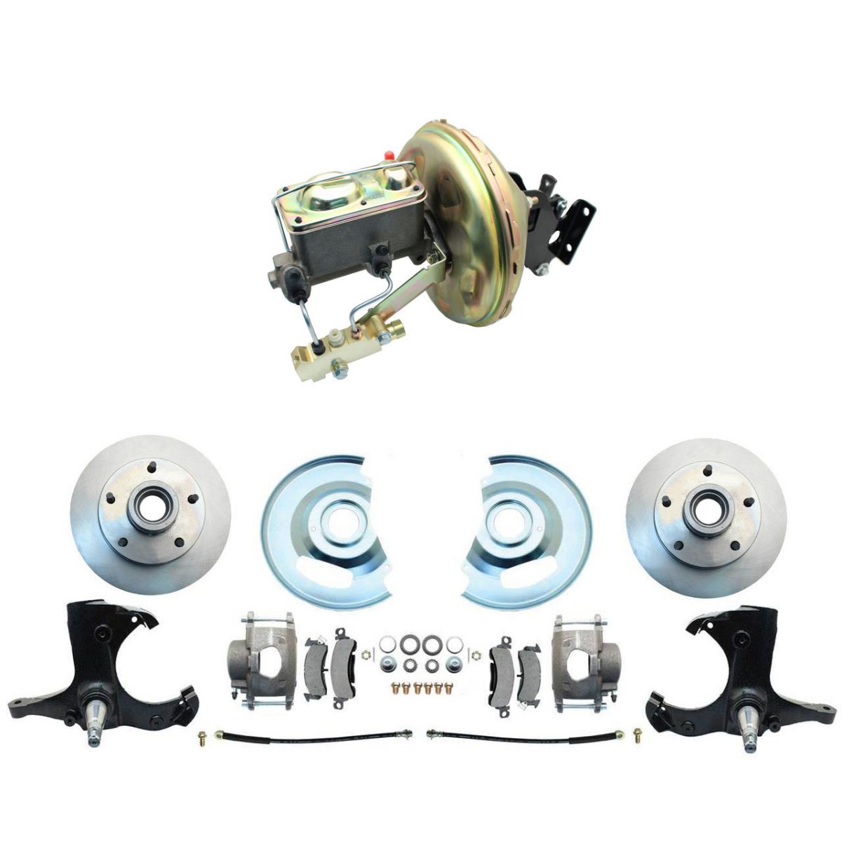 1967-70 Chevrolet C10 Complete Power Disc Brake Conversion 5 Lug