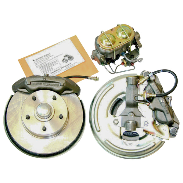 1967-68 Chevrolet Camaro Pontiac Firebird Dual Piston Manual Disc Brake Conversion Kit