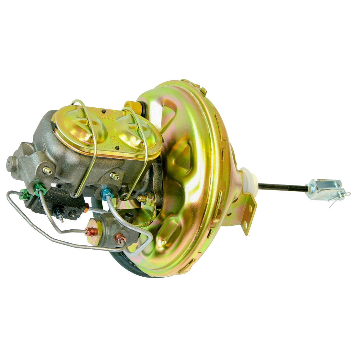 1969 GM X-Body Nova Upper Booster Kit - Disc Brakes Dual Master & Distribution Block - Power