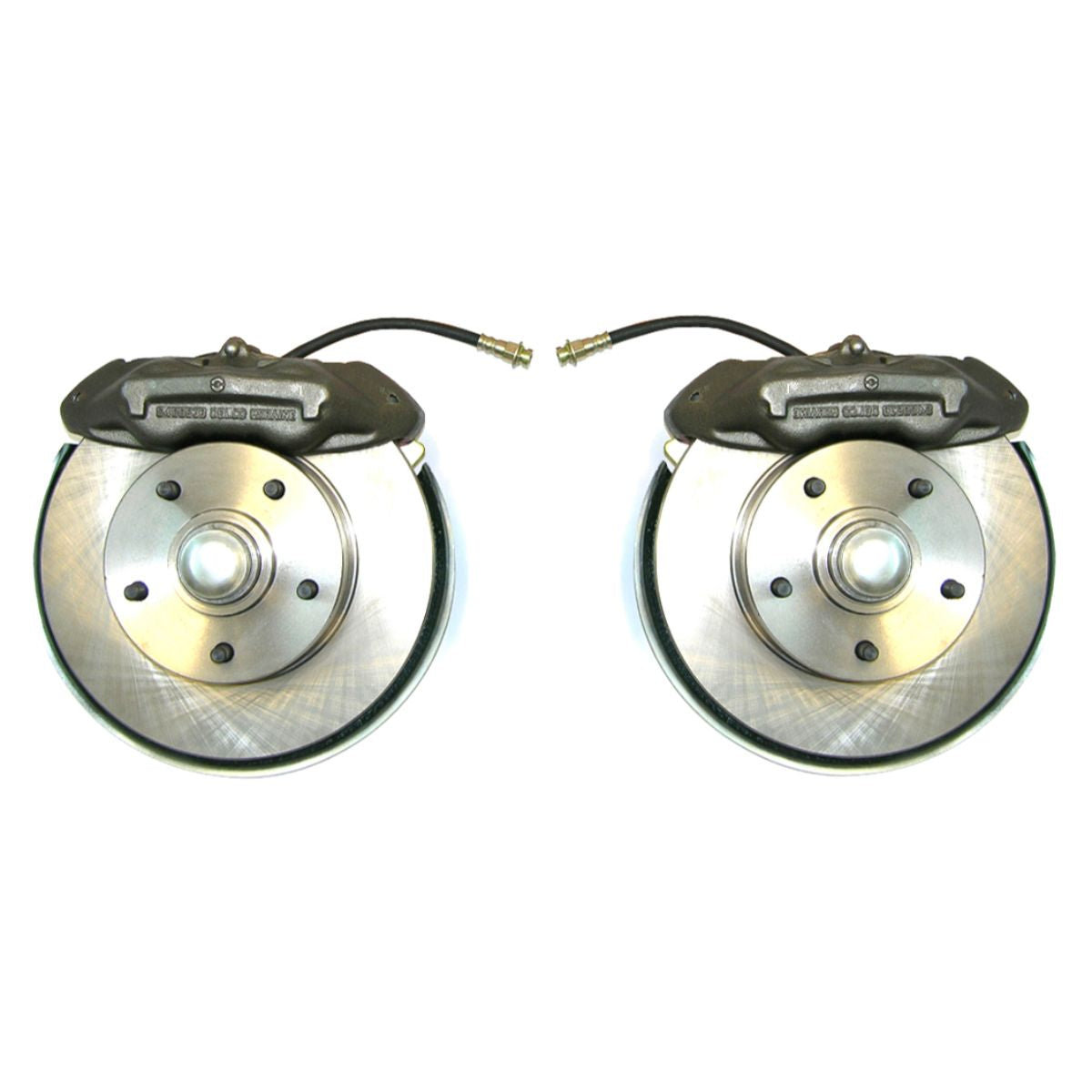 1967-68 GM A/F/X-Body Factory (Four-Piston Calipers/Two-Part Rotors) Lower Disc Brake Conversion Kit
