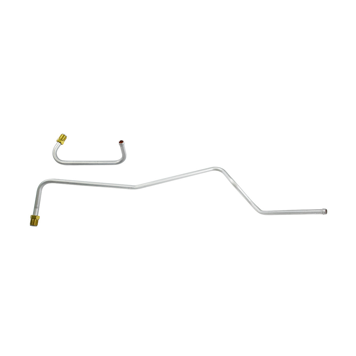 1967-72 Dodge A-Body 400/440CID 4bbl Carter ThermoQuad 5/16" Pump to Carb Lines 2pc, OE Steel