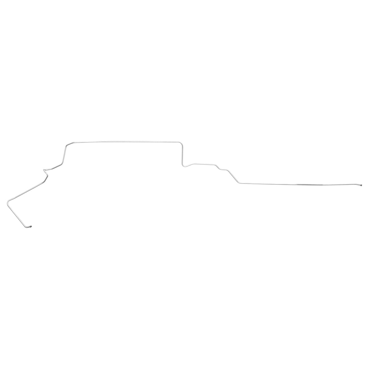 1970-71 Dodge A-Body Dart 111" WB 3/8" Main Fuel Line 1pc, OE Steel