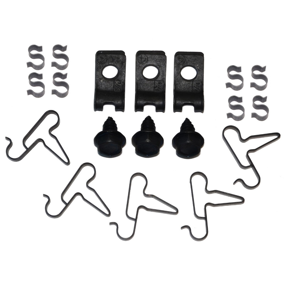 1970 Dodge Plymouth E-Body 5/16" Fuel Line Clip Kit - w/Return Line 19pc