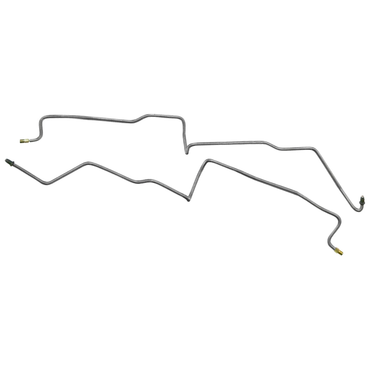 1998-02 Dodge Durango 4WD Rear Drum With ABS Rear Axle Brake Lines 2pc, OE Steel