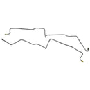 1998-02 Dodge Durango 4WD Rear Drum With ABS Rear Axle Brake Lines 2pc, OE Steel
