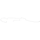 1980-89 Dodge Truck 4WD 1/2-Ton Std. Cab Longbed 5/16" Main Fuel Lines 2pc, OE Steel