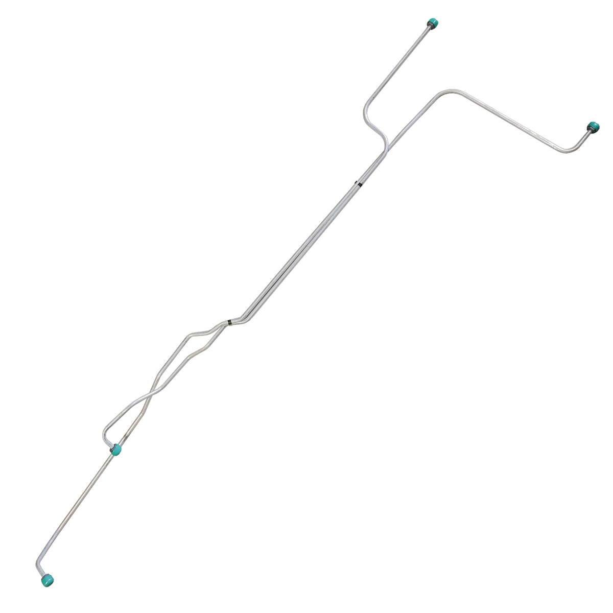 1978-79 Dodge Ramcharger 4WD 727 5/16" Trans Cooler Lines 2pc, OE Steel