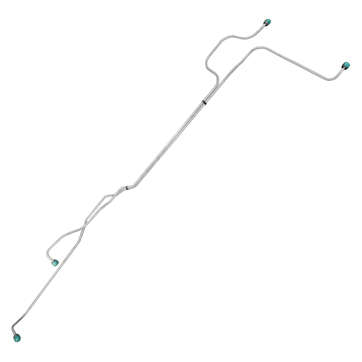 1978-79 Dodge Ramcharger 2WD 727 5/16" Trans Cooler Lines 2pc, OE Steel