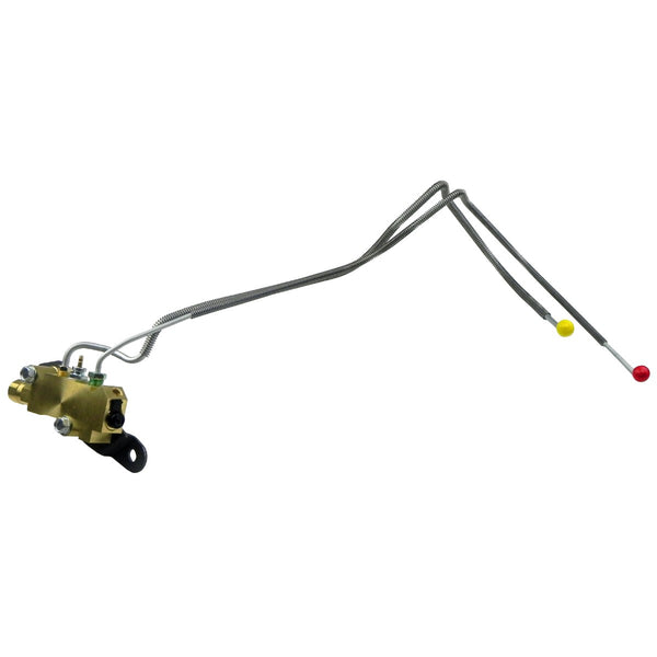 1971-72 GM A-Body, Power Disc Rear Drum, Proportioning Valve Bracket Kit, OE Steel