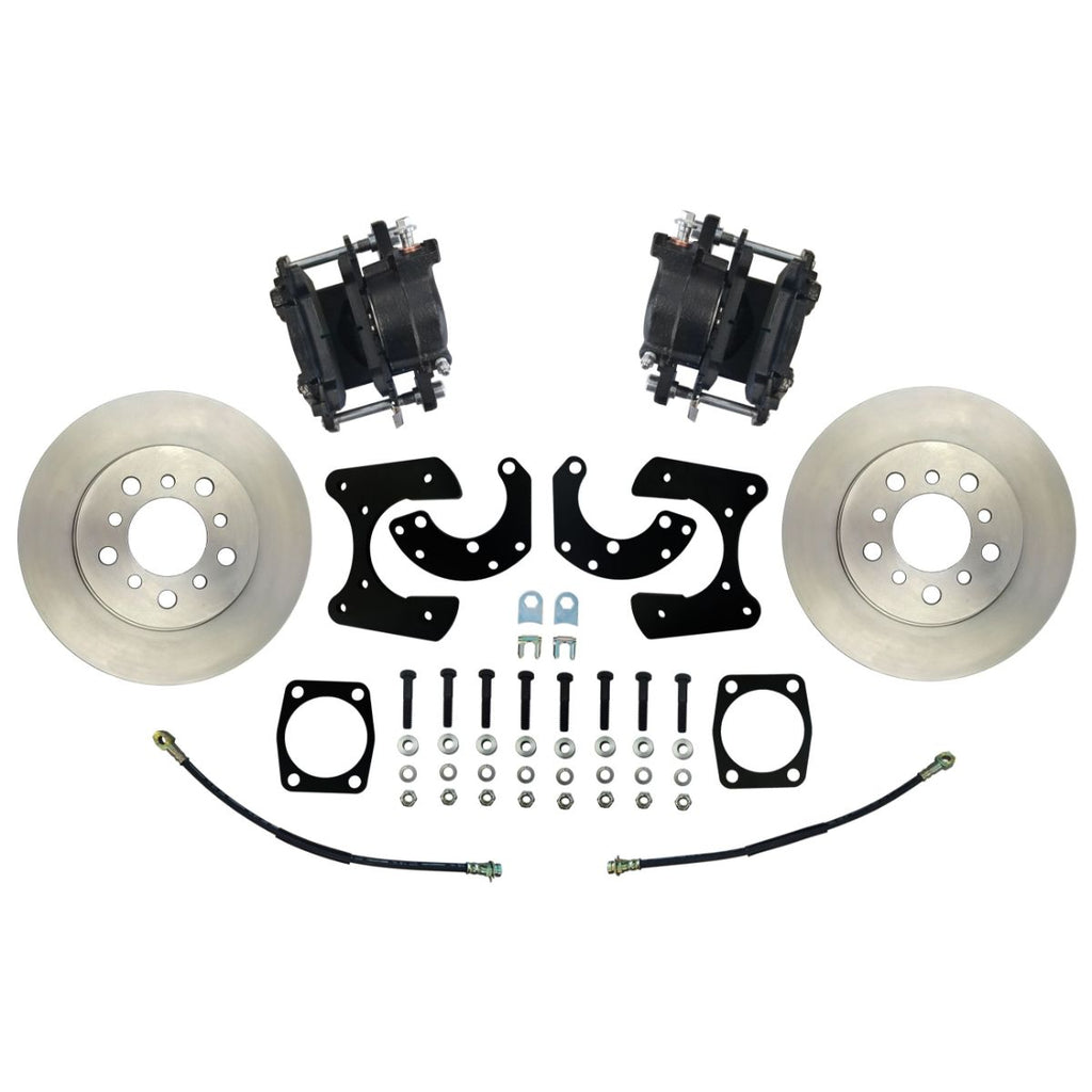 Ford Old Style Rear Disc Conversion Kit w/Standard Rotors w/o E-Brake Cable Brackets