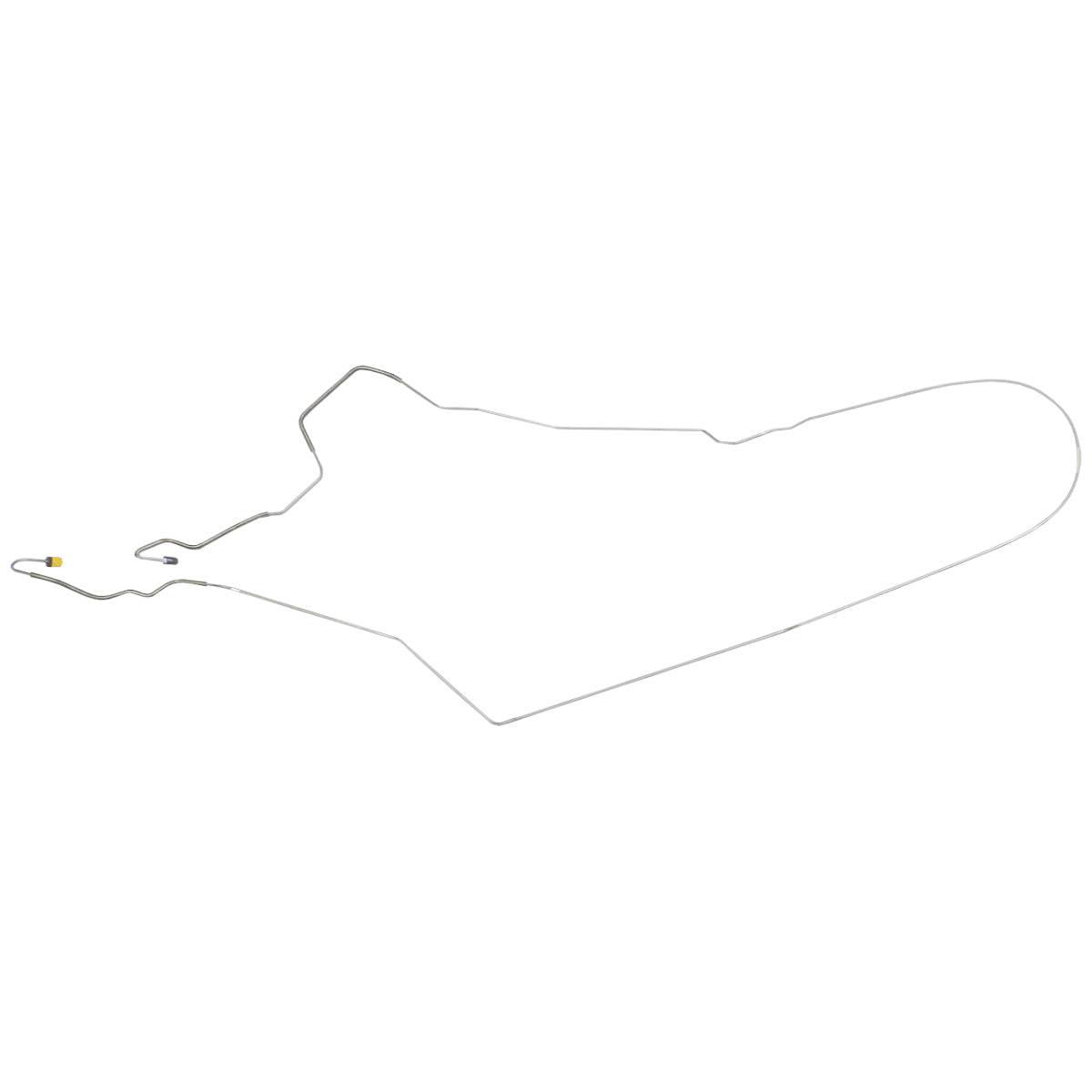1972-76 Ford Torino 3/16" Front to Rear Brake Line 1pc, OE Steel