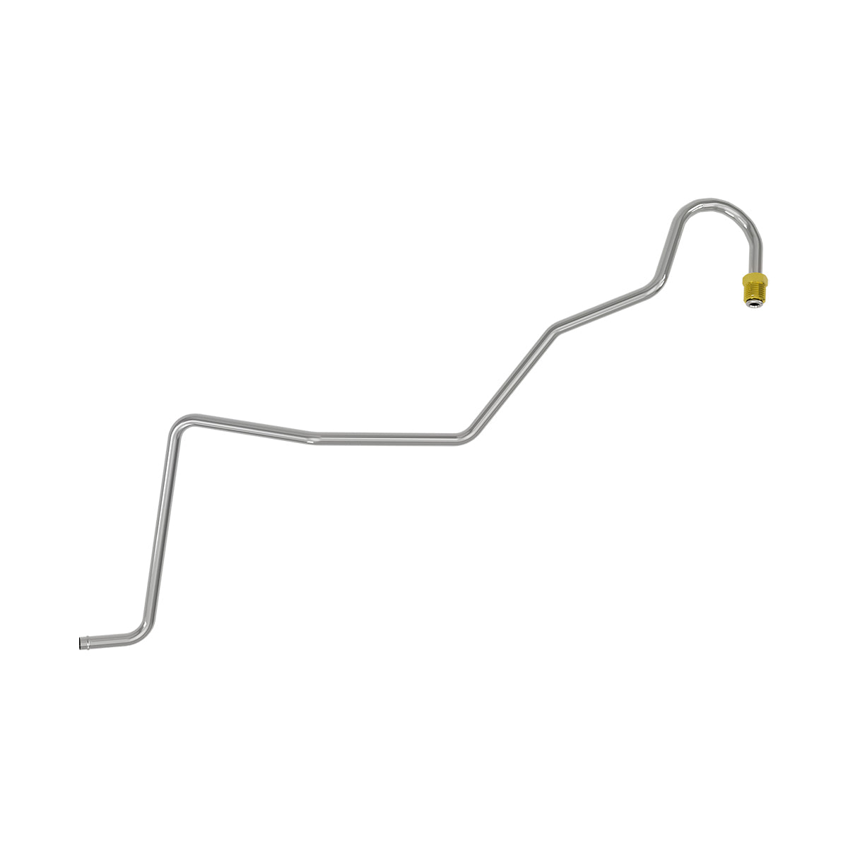 1968-70 Ford Mustang 390cid & 428cid 4bbl Holley Pump to Carb Line, OE Steel