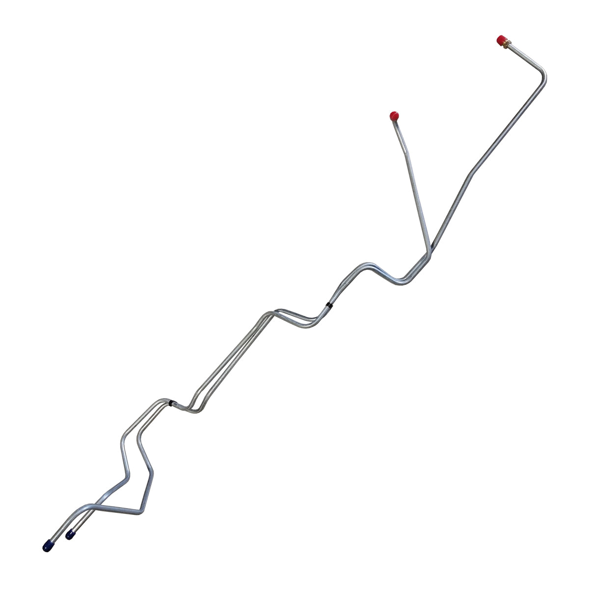 1964-65 Ford Mustang V8 C4 5/16" Trans Cooler Lines 2pc, OE Steel