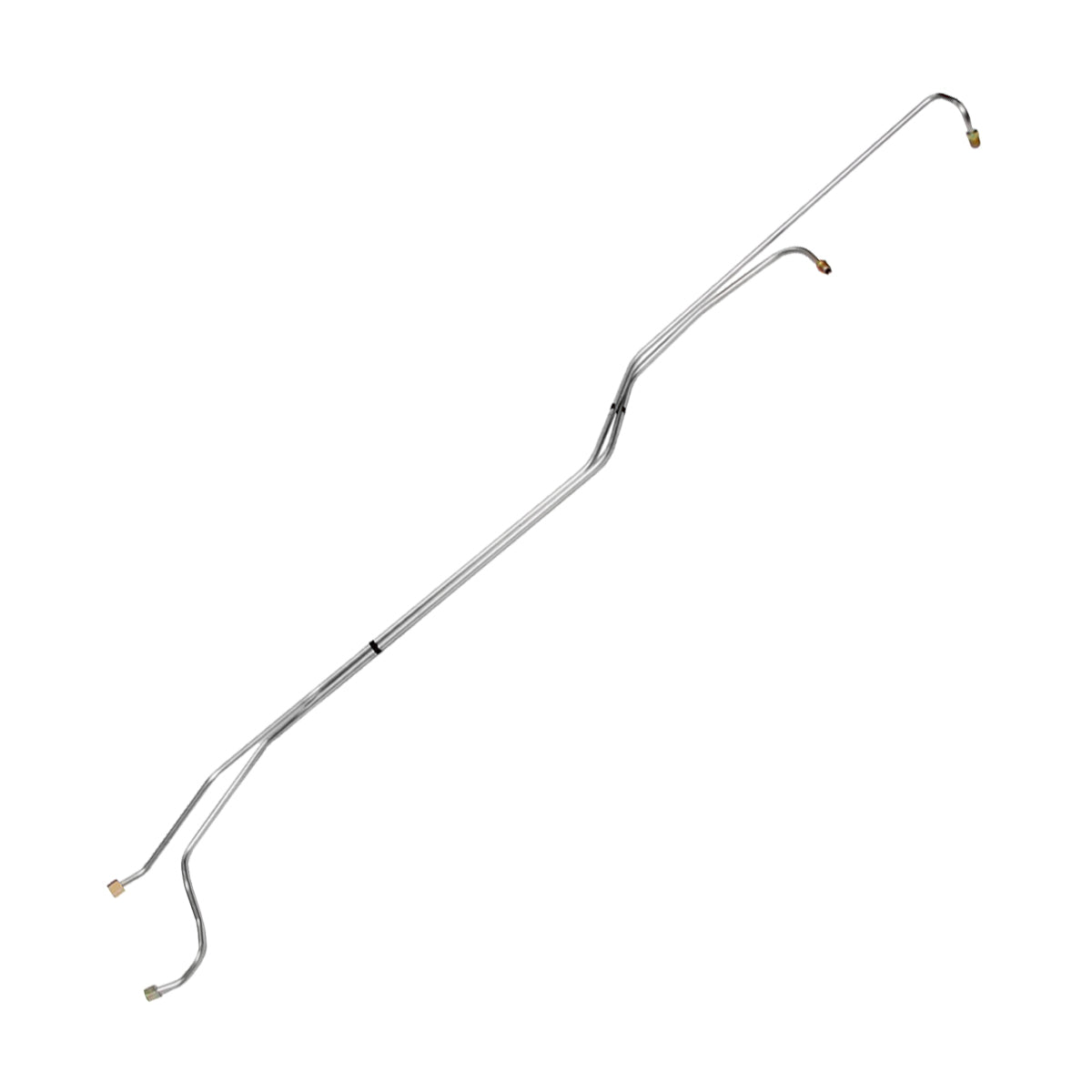 1957 Ford Custom Fairlane 5/16" Trans Cooler Lines 2pc, OE Steel