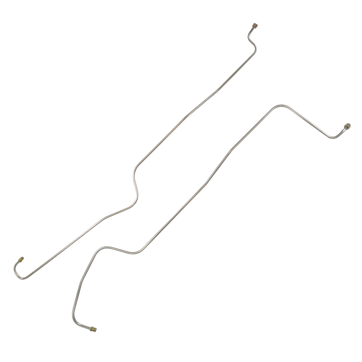 1958 Ford Custom Fairlane 5/16" Trans Cooler Lines 2pc, Stainless