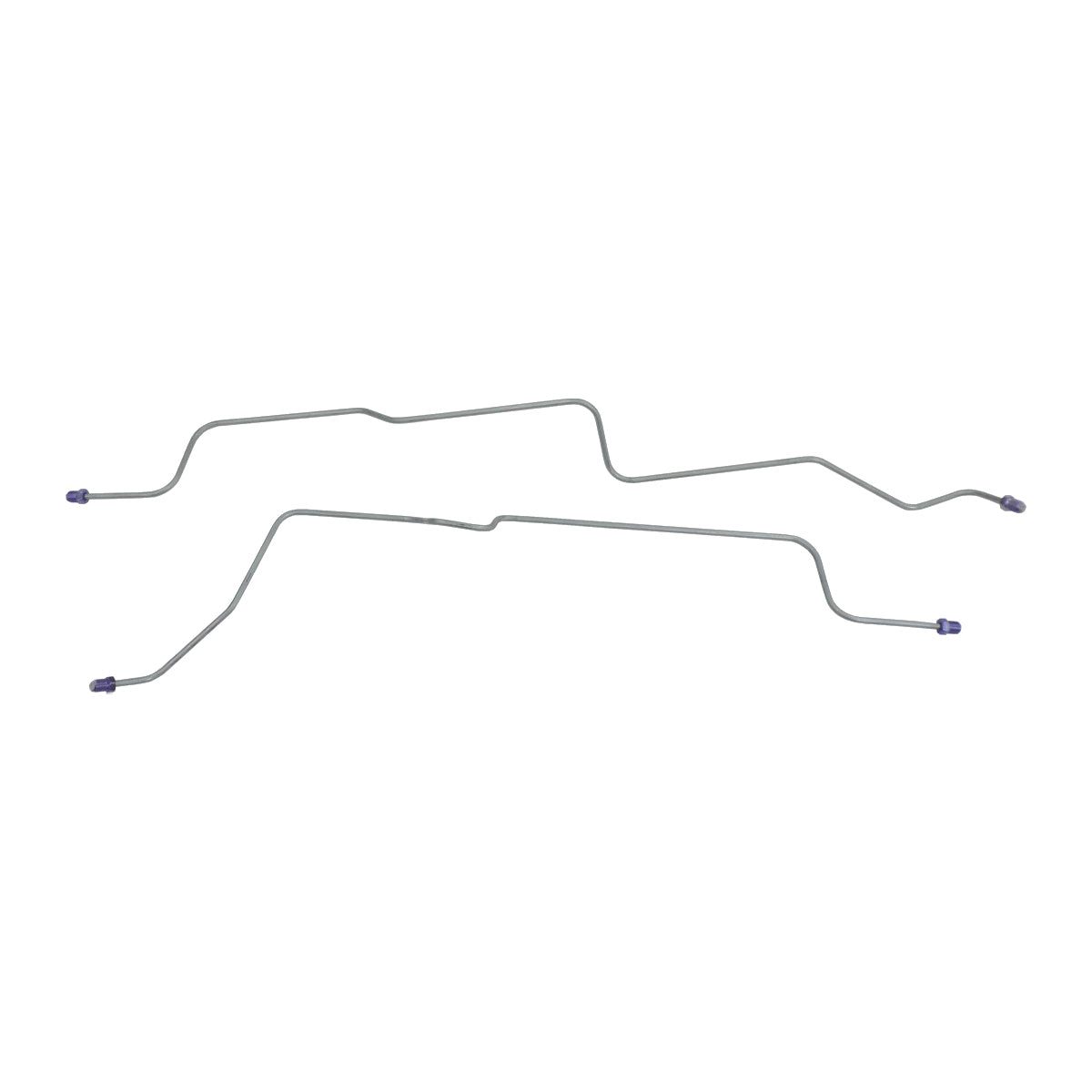 1998-05 Ford Ranger 4WD Rear Drum Axle Brake Lines 2pc, OE Steel ...