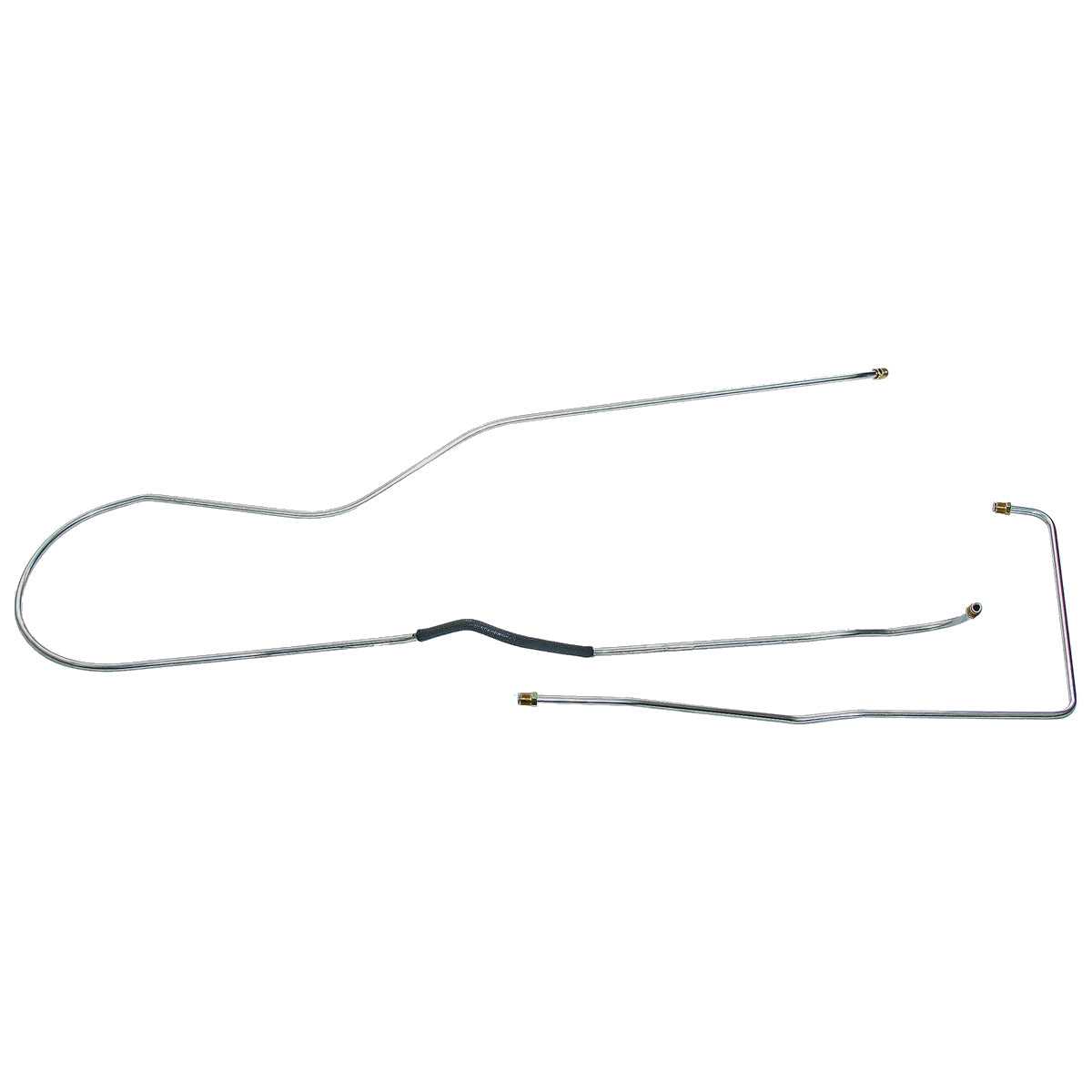 1956 Ford Truck F100 F150 V8 5/16" Main Fuel Line 2pc, OE Steel