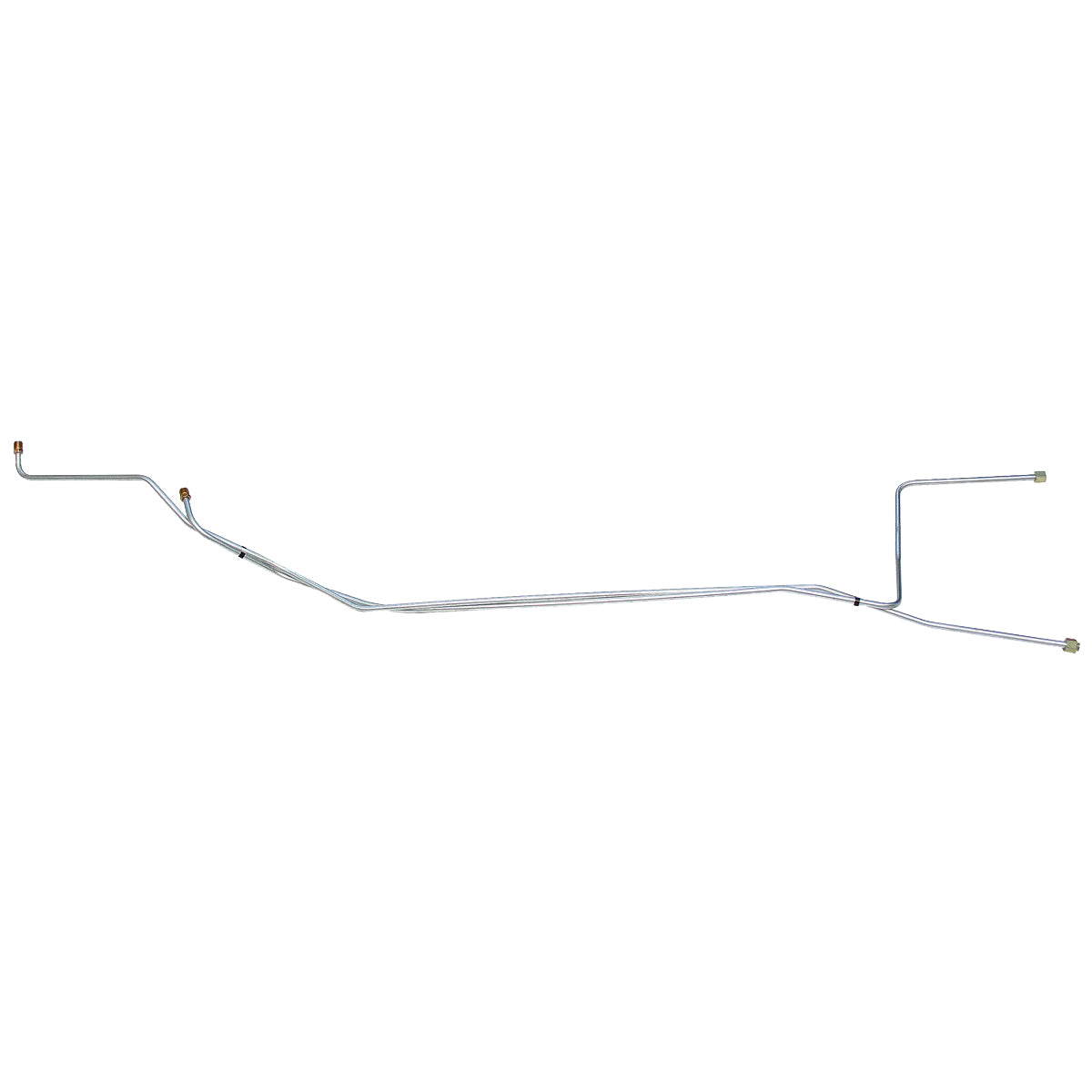 1973-75 Ford Truck F100 F150 2WD C6 5/16" Trans Cooler Lines 2pc OE Steel
