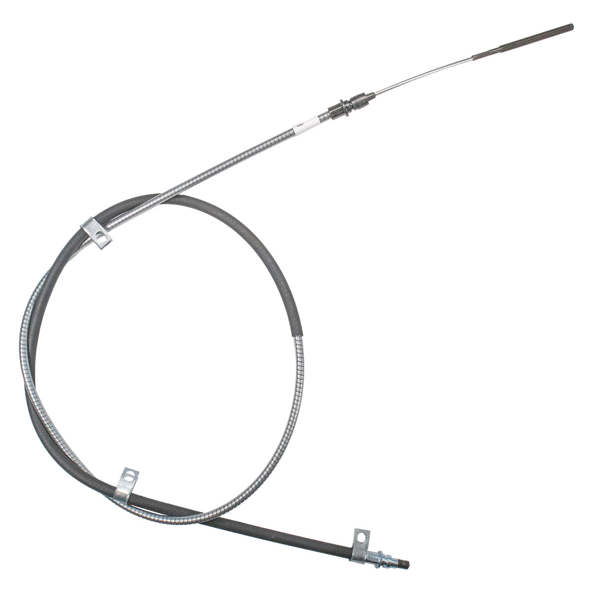 1971-74 AMC AMX Javelin Hornet Front Parking Brake Cable, OE Steel
