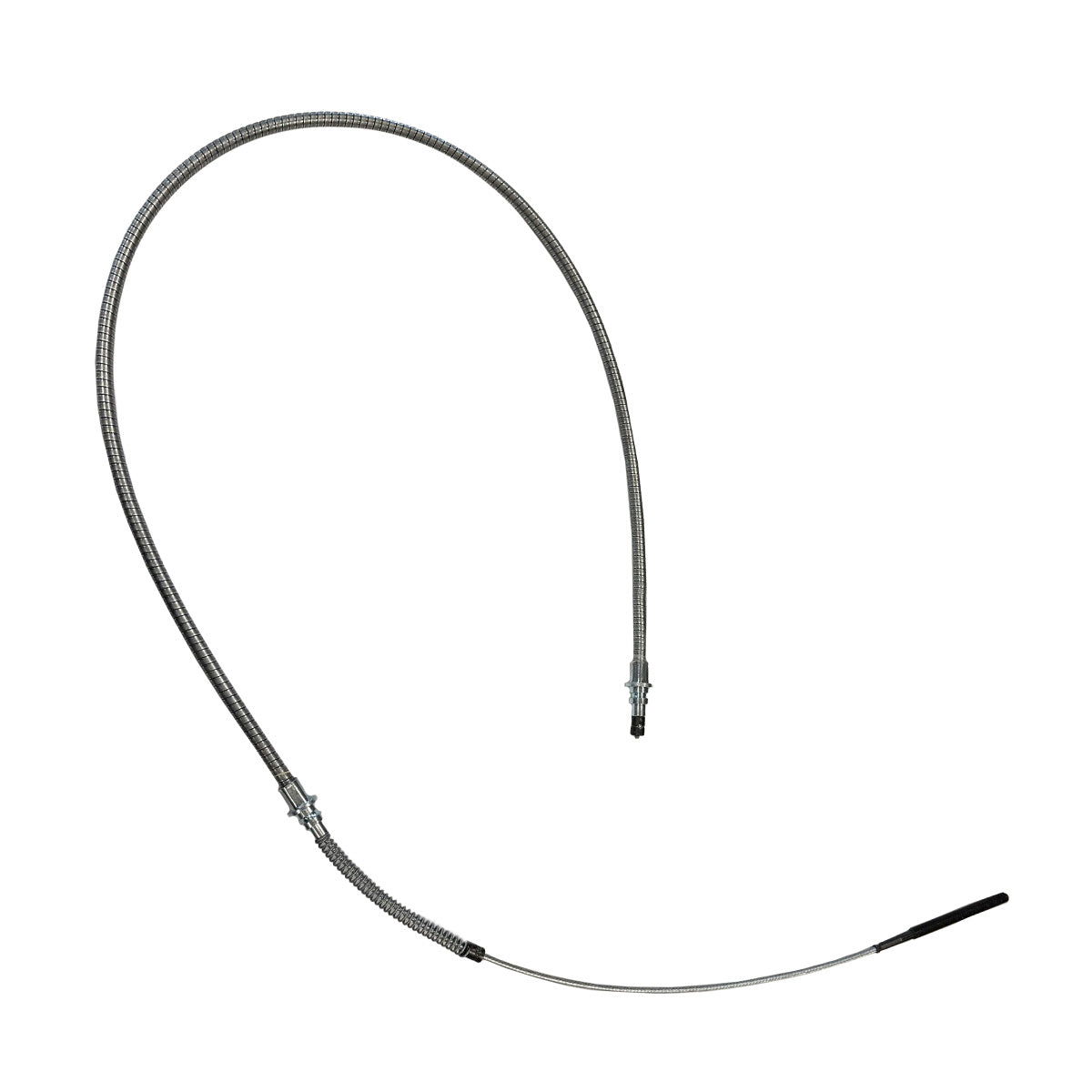 1976-77 Jeep CJ-7 Front Parking Brake Cable, OE Steel