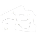 1966 Ford Thunderbird Power Disc Brake Line Kit 7pc, OE Steel