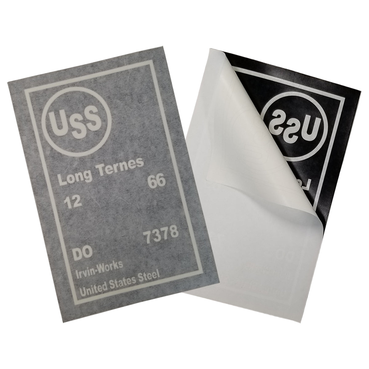 1966 GM Gas Tank Stencil