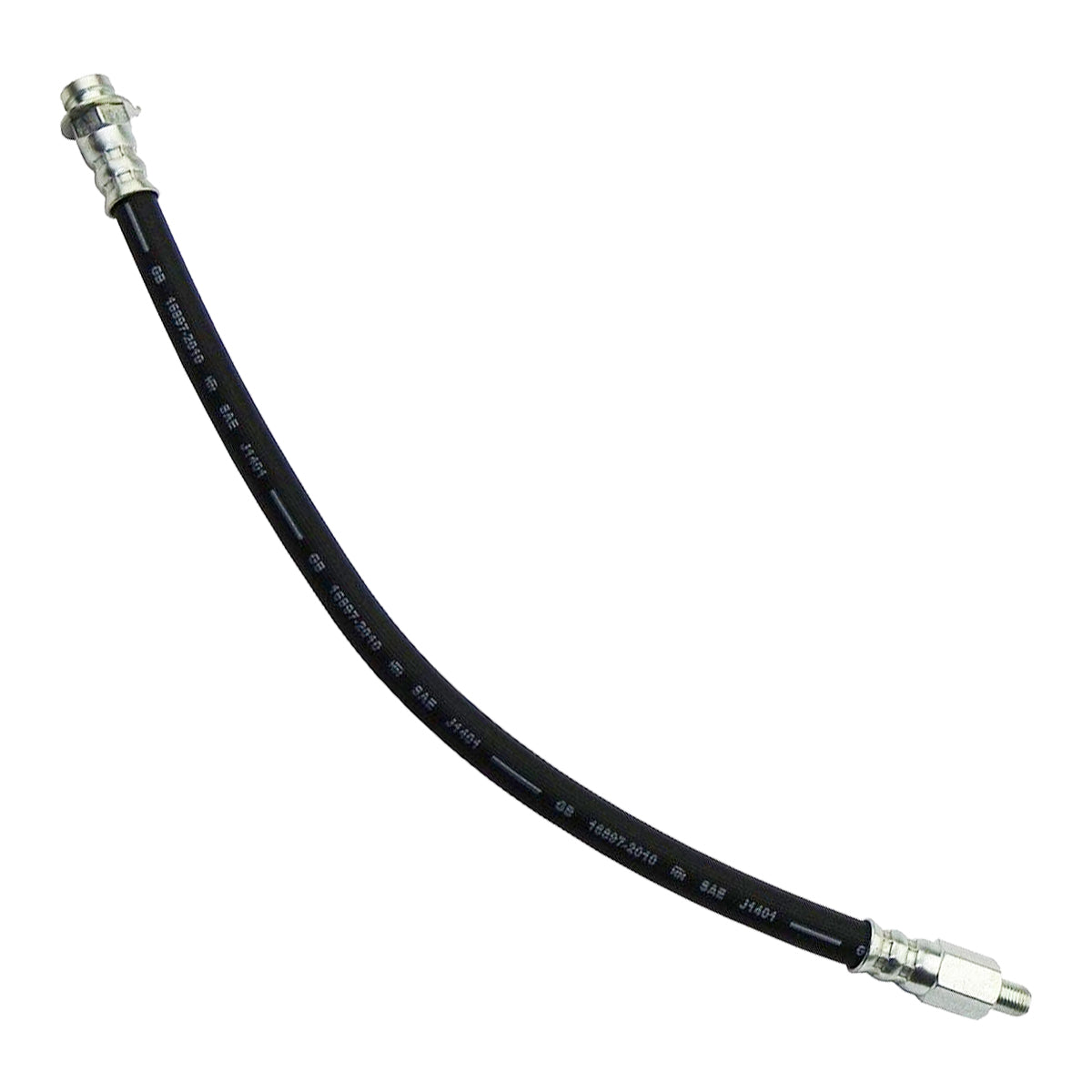1958-65 Ford Mercury Car Front Rubber Brake Hose 1pc