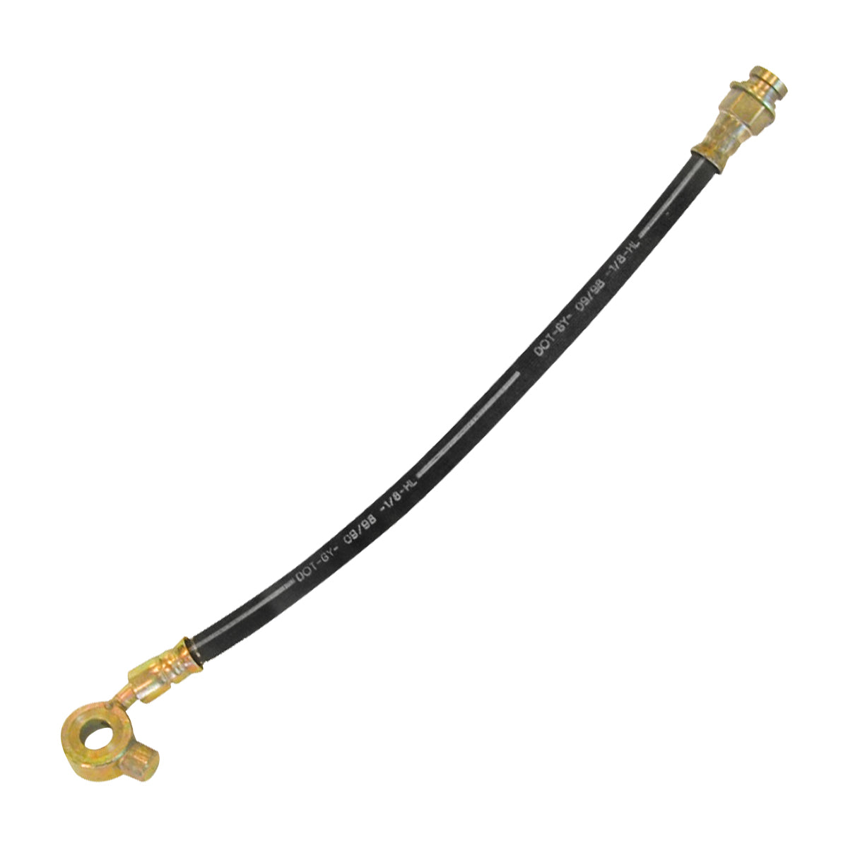1971-72 Chevrolet GMC Truck 1/2 Ton 2wd Left Front Rubber Brake Hose Disc Brake