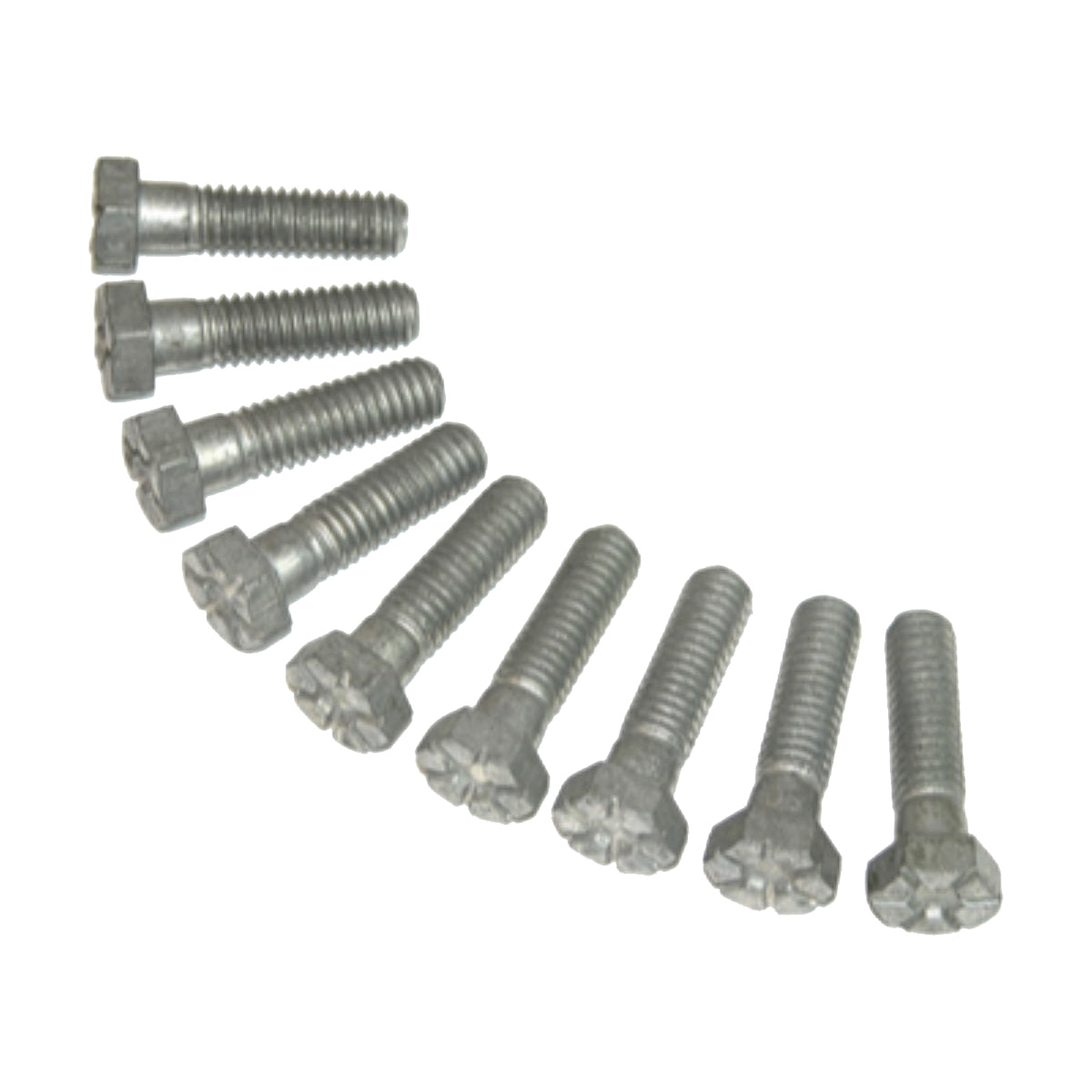 1964-78 Pontiac Engine Water Pump Bolts 9pc