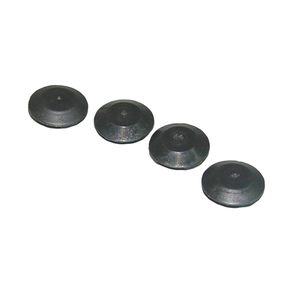 1964-79 GM 4 Speed Bell Housing Black Plastic Plugs 4pc