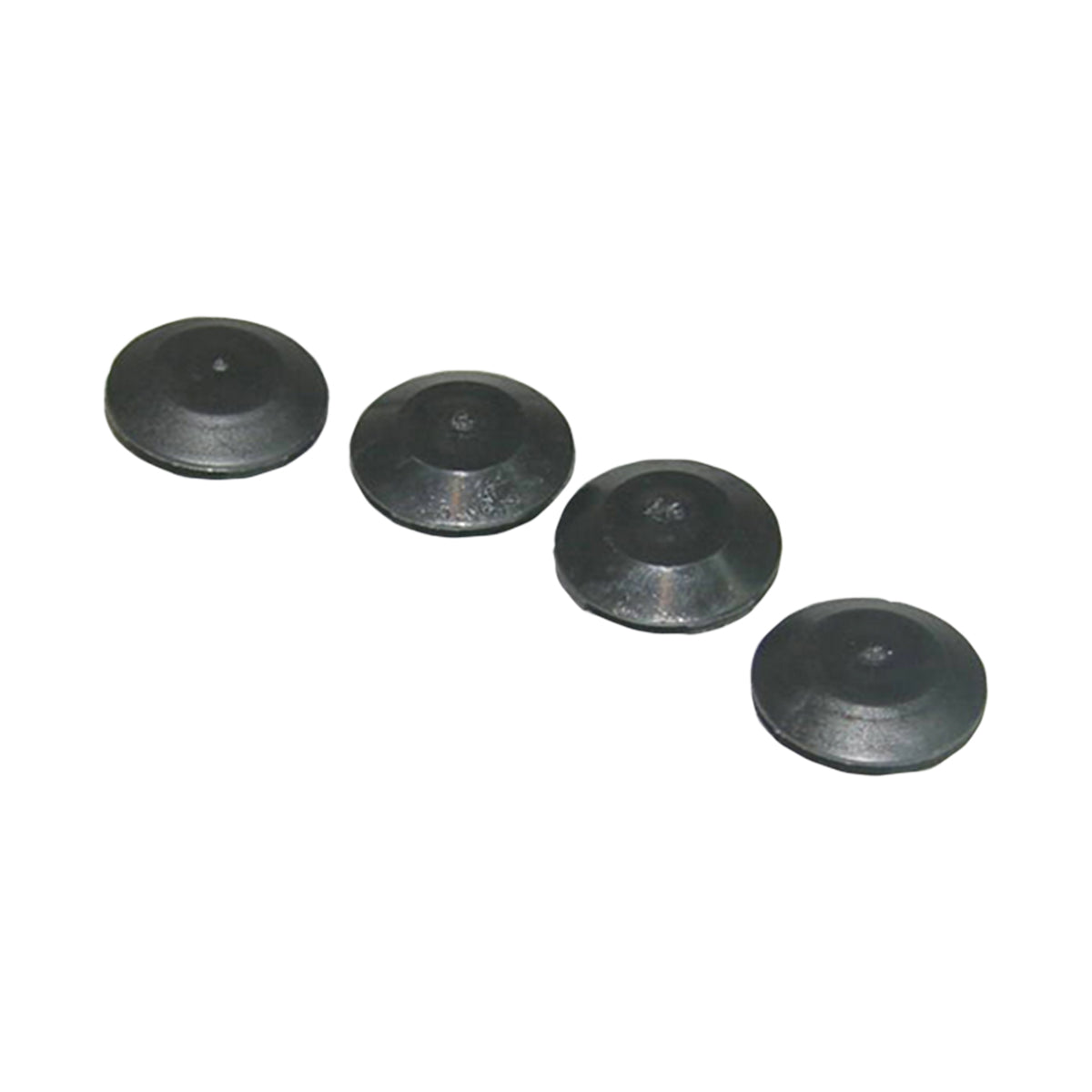 1964-79 GM 4 Speed Bell Housing Black Plastic Plugs 4pc