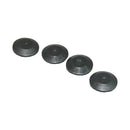 1964-79 GM 4 Speed Bell Housing Black Plastic Plugs 4pc