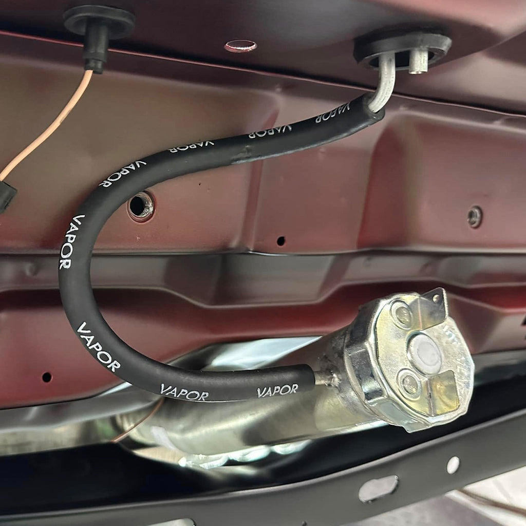1967-70 Pontiac A-Body Trunk Vent Tube "VAPOR" Stamp