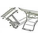 1969-72 Cutlass, 442, F-85, Hood Hinge Rear Spacer 2pc