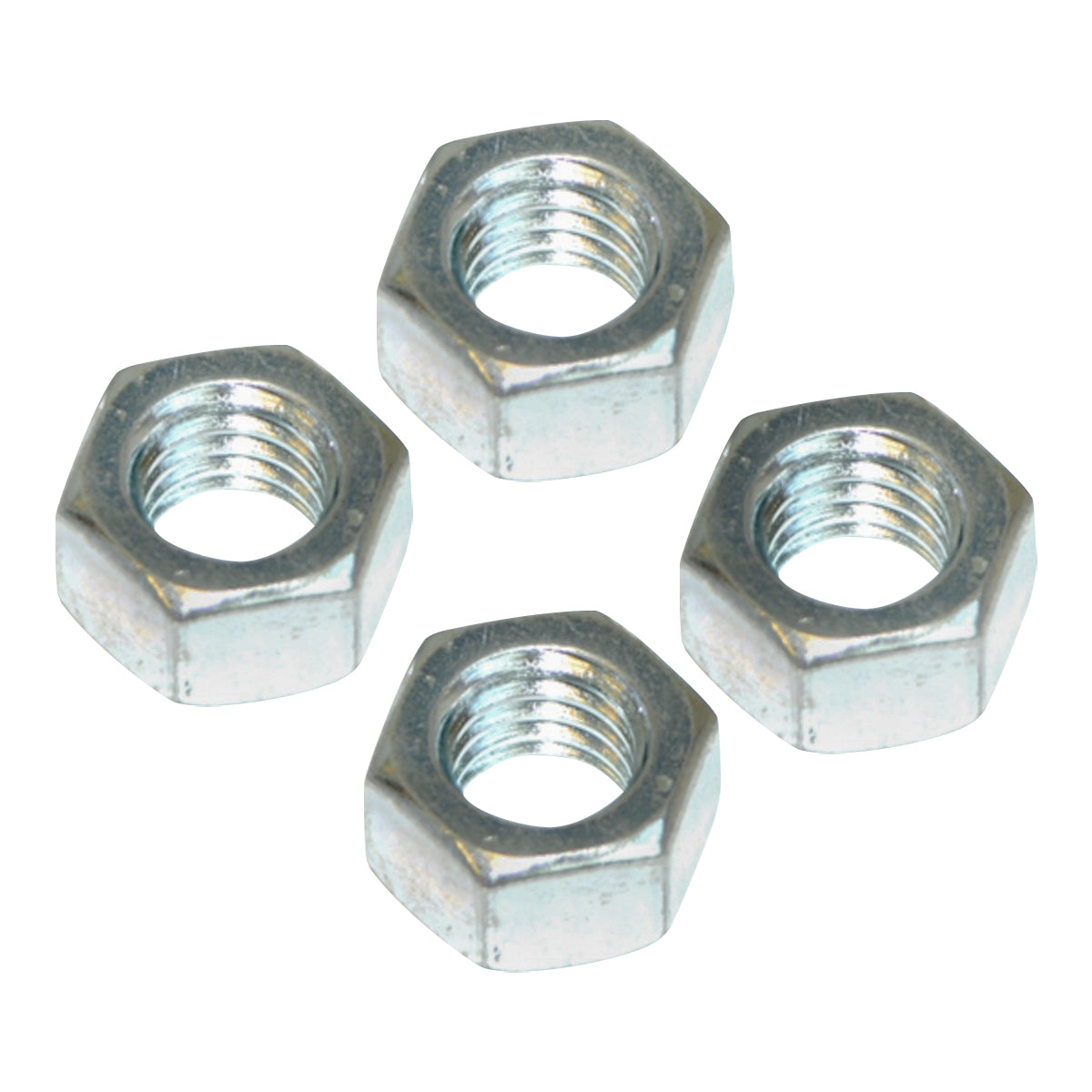 1964-78 Silver GM Brake Booster To Firewall Mounting Nuts 4pc