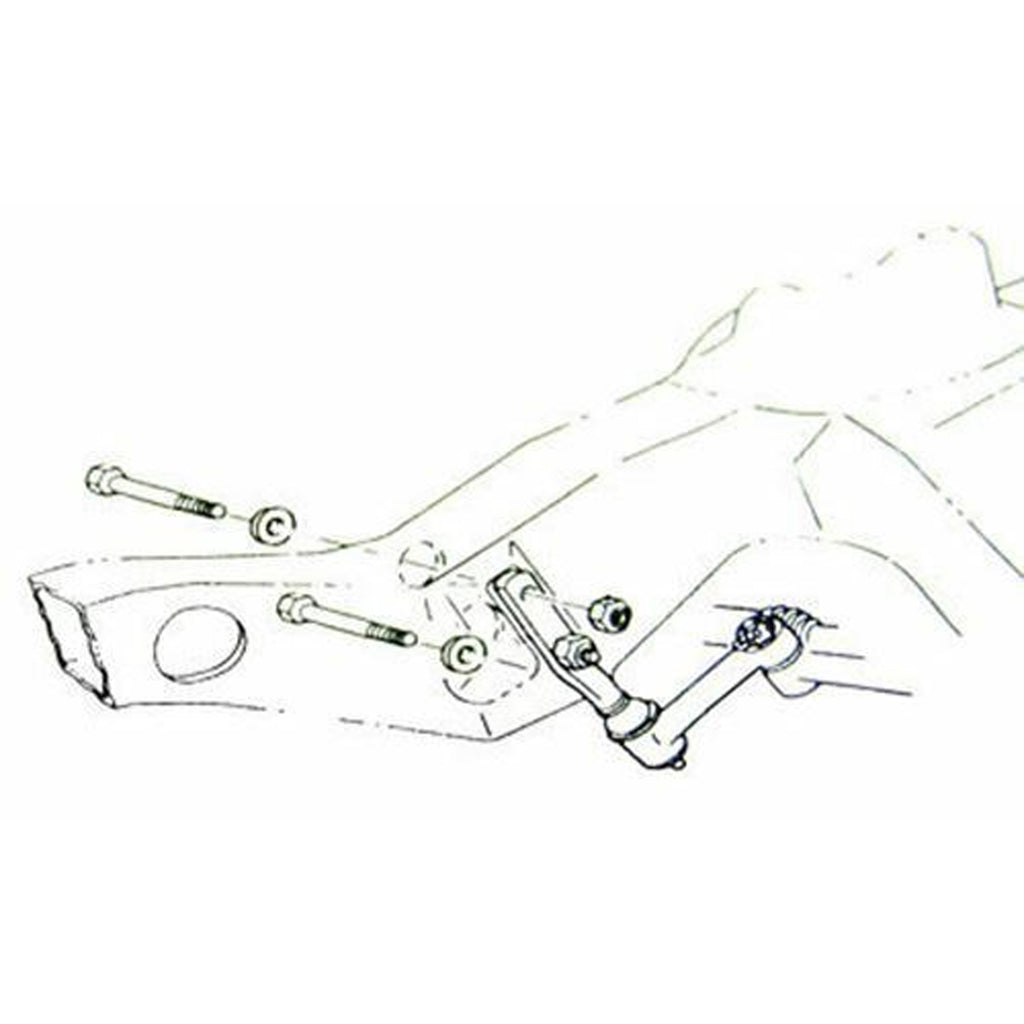 1968-72 GM A-Body Idler Arm Bolt Kit 6pc