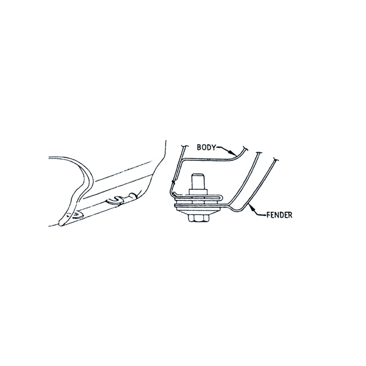 1968-72 GM A-Body Chevelle GTO 442 GS Lower Fender Hardware Kit 14pc