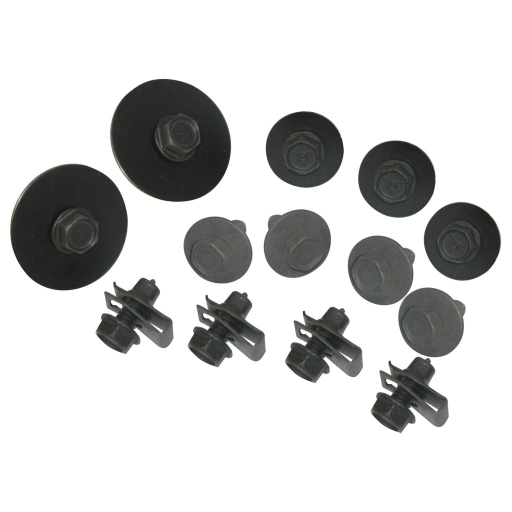 1969-72 Oldsmobile Cutlass 442 Inner Fender Hardware Kit 17pc Kit