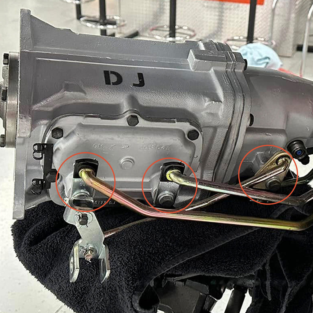 1969 - 72 GM A-Body Muncie Shifter Levers 3pc Kit