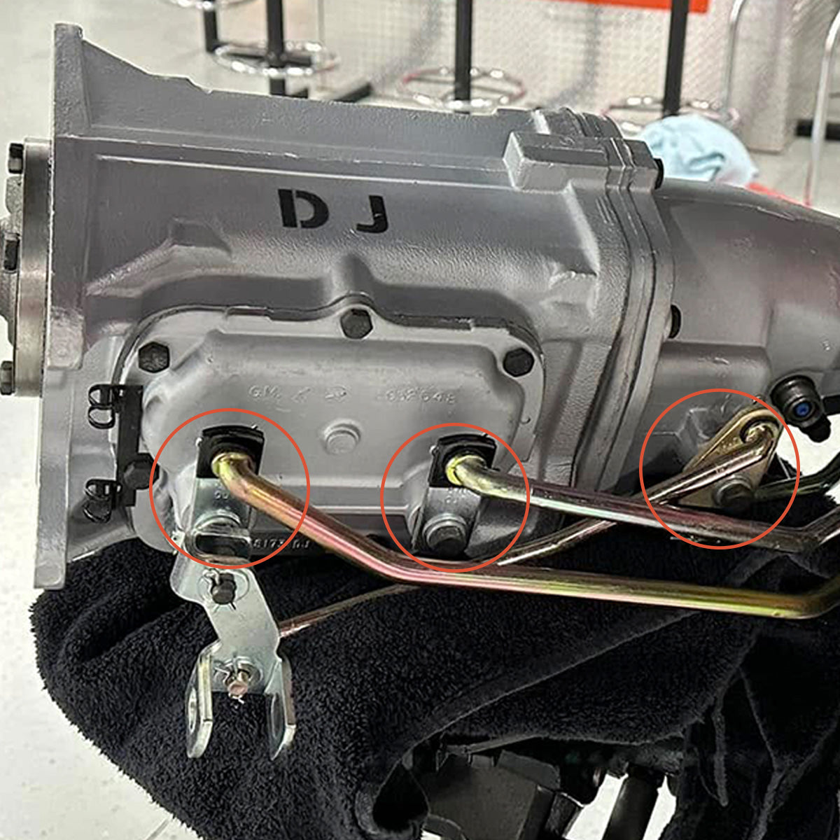 1969 - 72 GM A-Body Muncie Shifter Levers 3pc Kit