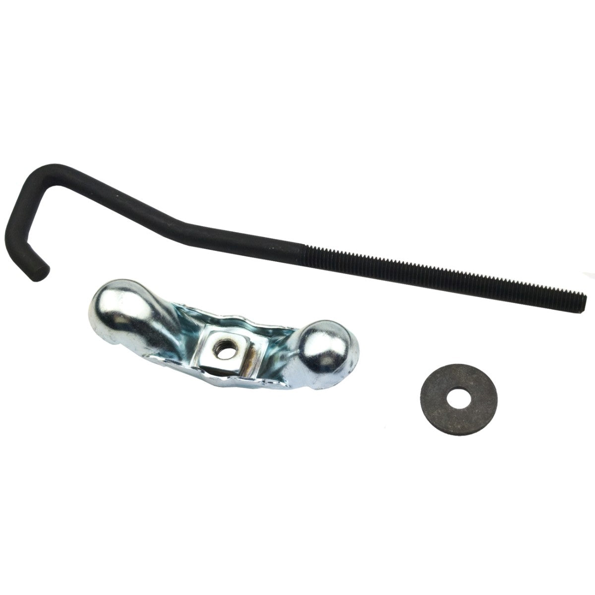 1964-72 GM A-body 3 Piece Spare Tire Hold Down Kit Hook, Washer, Wing Nut