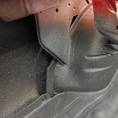 1964-72 GM Trunk Reconditioning Paint Black & Aqua 1pc