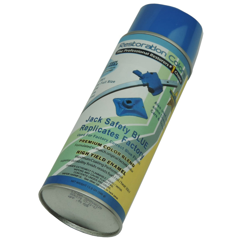 1968-72 Pontiac, GTO, Firebird Jack & Base Correct Blue Spray Paint 1pc