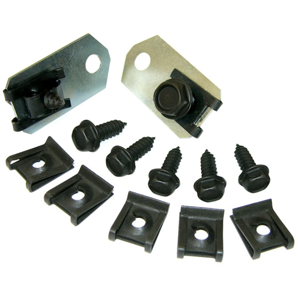 1969 Pontiac GTO Ram Air III & IV & AC Cars Lower Valence Air Dam Correct Hardware Kit 12pc