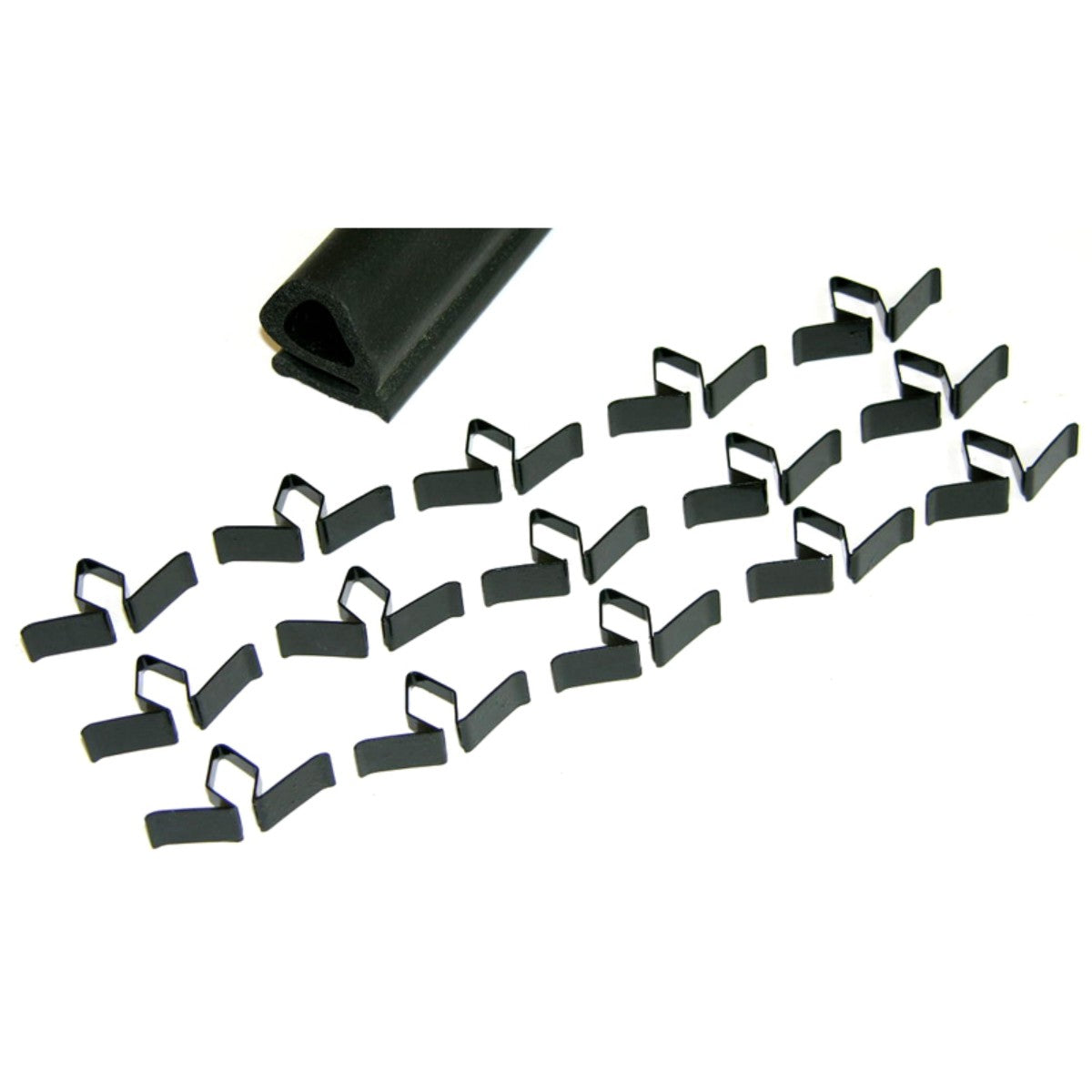 1968-70 GM A-Body Cowl To Hood Weather Strip Clips 15pc