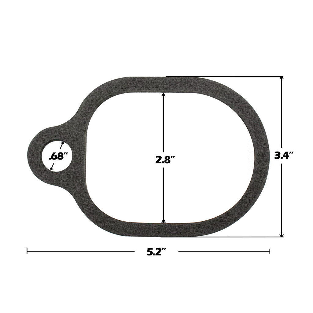 1968-69 GM A-Body Wiper Motor to Firewall Plate Gasket 1pc