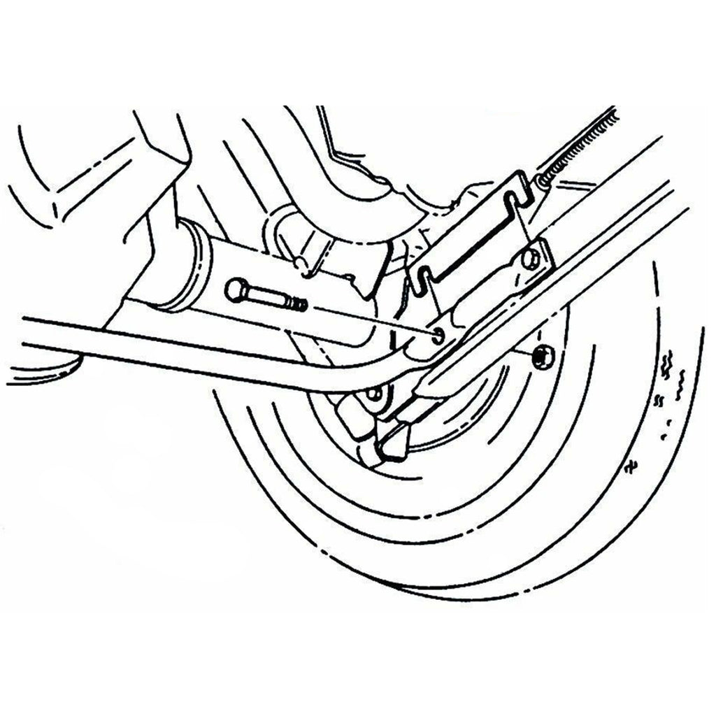 1964-72 GM A-body Rear Sway Bar Shim Kit 4pc